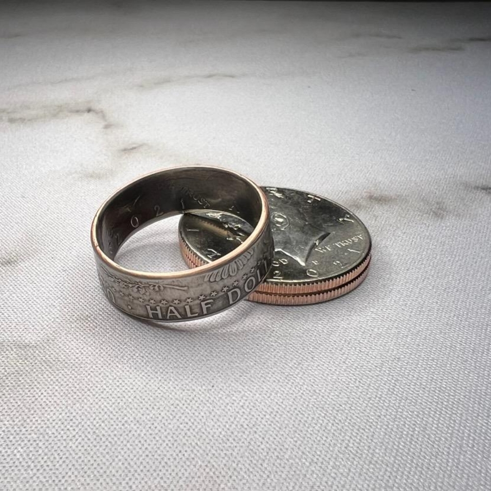 Handmade Half Dollar Ring (2021)